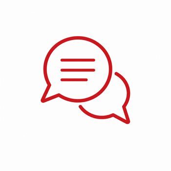 Communication icon representing responsive service from Vesta Real Estate