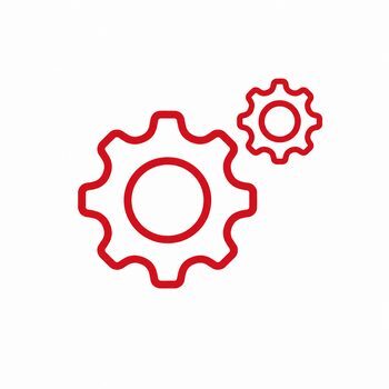 Organized systems icon representing Vesta Real Estate property management processes