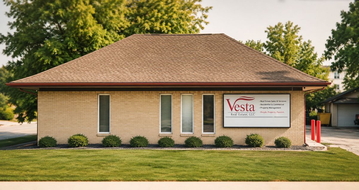 Vesta Real Estate office serving property owners, renters, buyers, and sellers in Bloomington-Normal