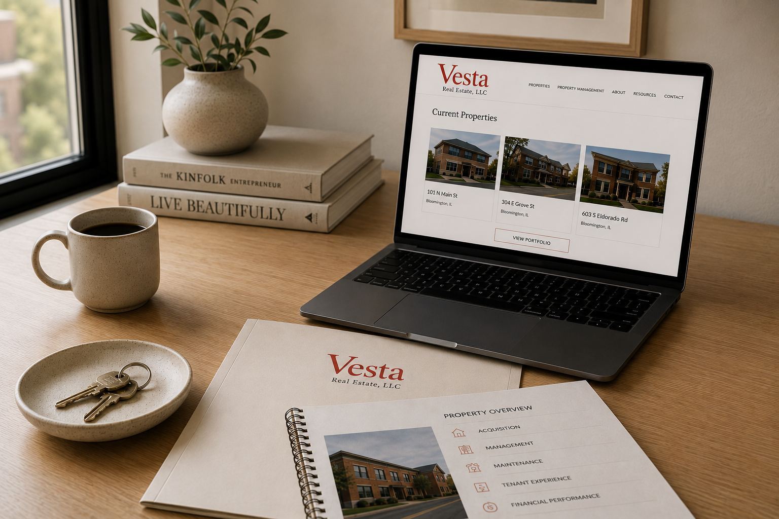 Vesta Real Estate provides property management, rentals, and real estate services in Central Illinois